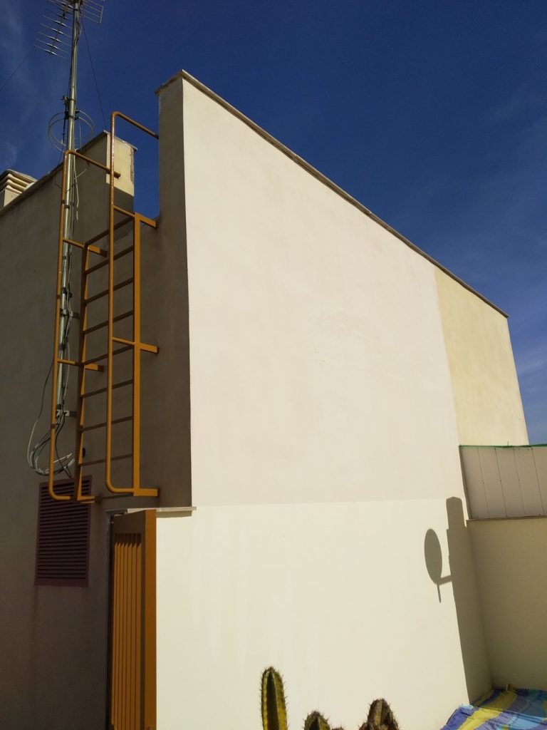 trabajos de pintura en exterior en mantenimiento de comunidades